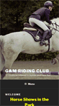 Mobile Screenshot of gandmridingclub.com